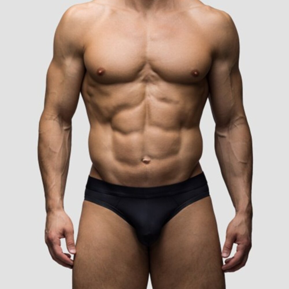 Todd Sanfield Defiant Brief  - Color: Black "Noir", PolyAmide, Size 3XL, NWT